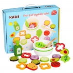 Joc din lemn salata de fructe sau legume Kabi