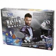 Set de magie premium Master Magic cu 200 trucuri