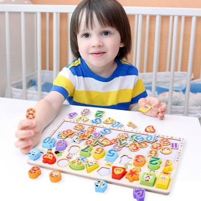 Tabla cu forme 3 in 1 - Forme si Cifre