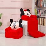 Fotoliu din plus extensibil XXL cu 3 placi 180 cm Minnie sau Mickey Mouse