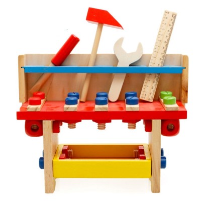 Banc de lucru cu scule din lemn MWZ