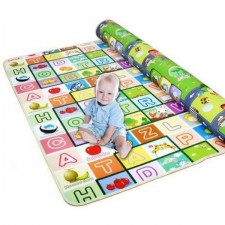 Covoras de joaca pentru bebe cu 2 fete 150 x 180 cm Covoras de joaca pentru bebe cu 2 fete 150 x 180 cm