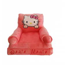 Fotoliu din plus extensibil Hello Kitty personalizat cu nume