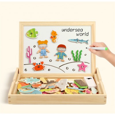 Tabla cu puzzle Animalute Marine