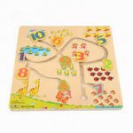 Puzzle labrint- cifre