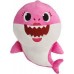Set 3 jucarii din plus muzicale si luminoase Baby Shark 50 cm
