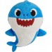 Set 3 jucarii din plus muzicale si luminoase Baby Shark 50 cm